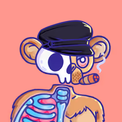 BORED APE BONES CLUB #2154