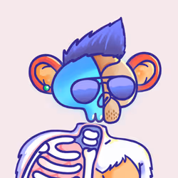 BORED APE BONES CLUB #2155