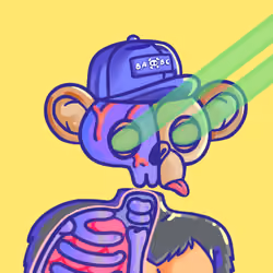 BORED APE BONES CLUB #2495