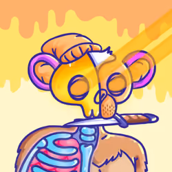 BORED APE BONES CLUB #1257