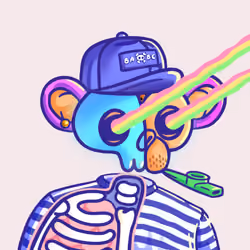 BORED APE BONES CLUB #696