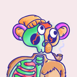 BORED APE BONES CLUB #1043