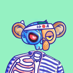 BORED APE BONES CLUB #2158