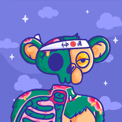 BORED APE BONES CLUB #2457