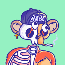 BORED APE BONES CLUB #1702
