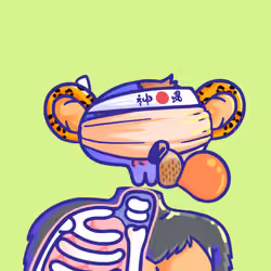 BORED APE BONES CLUB #3436