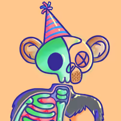 BORED APE BONES CLUB #3044