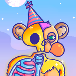 BORED APE BONES CLUB #255