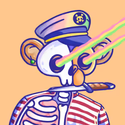 BORED APE BONES CLUB #3206