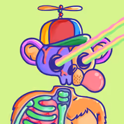 BORED APE BONES CLUB #2098