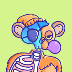 BORED APE BONES CLUB #3125