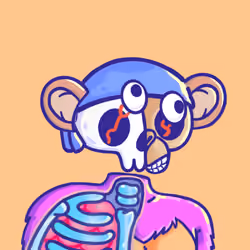 BORED APE BONES CLUB #2125