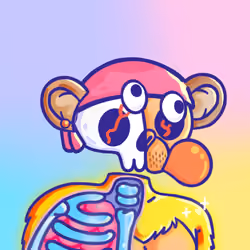 BORED APE BONES CLUB #2504