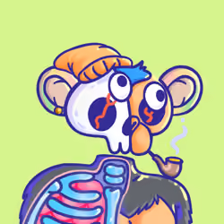 BORED APE BONES CLUB #1596