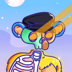 BORED APE BONES CLUB #252