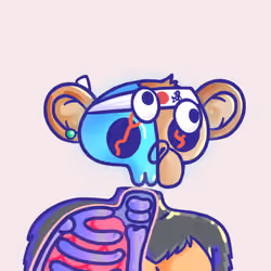 BORED APE BONES CLUB #3032