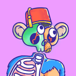 BORED APE BONES CLUB #1256