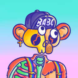 BORED APE BONES CLUB #2097
