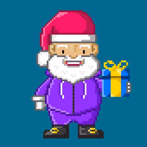Rad Santas #4993