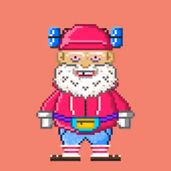 Rad Santas #5097