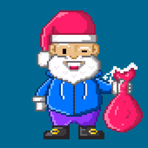 Rad Santas #4193