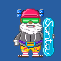 Rad Santas #4217