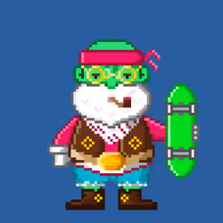 Rad Santas #4708