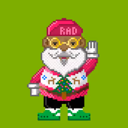Rad Santas #5143