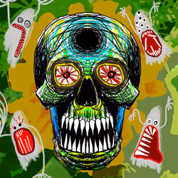 Calavera #1091