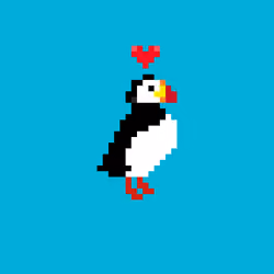 Pixel Puffin #148