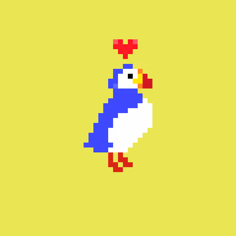 Pixel Puffin #235