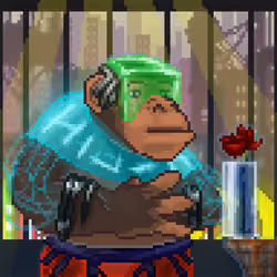 Cyberpunk Ape Executives #173
