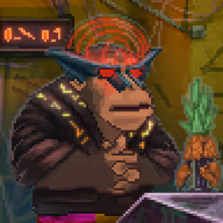 Cyberpunk Ape Executives #896