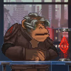 Cyberpunk Ape Executives #992