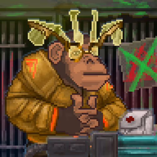 Cyberpunk Ape Executives #101