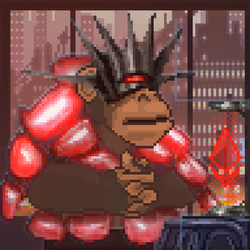 Cyberpunk Ape Executives #300