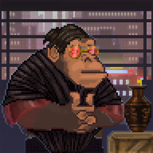 Cyberpunk Ape Executives #464
