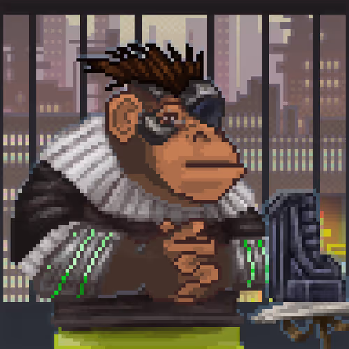 Cyberpunk Ape Executives #284