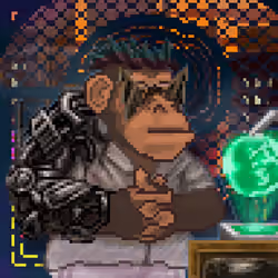 Cyberpunk Ape Executives #176