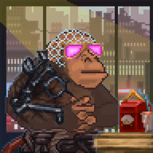 Cyberpunk Ape Executives #306