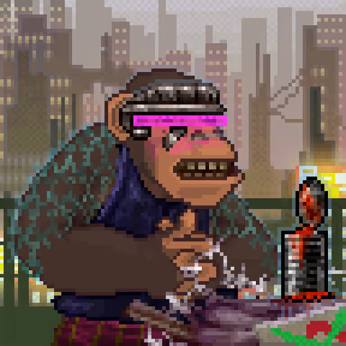 Cyberpunk Ape Executives #131