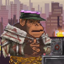 Cyberpunk Ape Executives #55