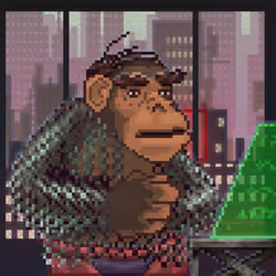 Cyberpunk Ape Executives #317