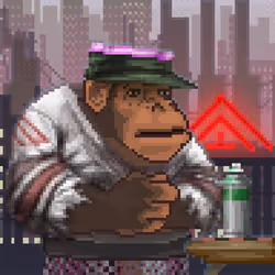 Cyberpunk Ape Executives #376