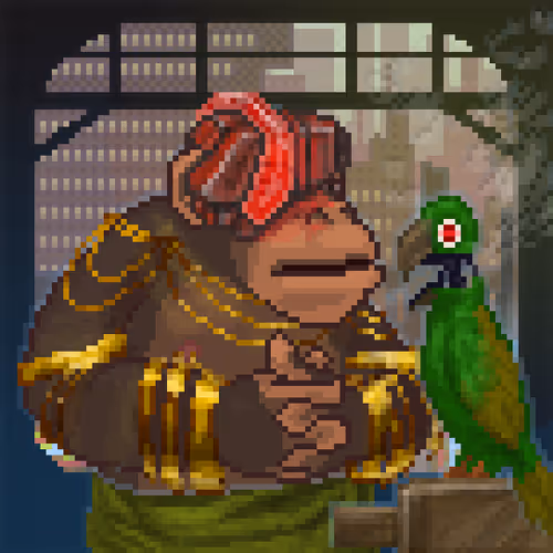 Cyberpunk Ape Executives #516