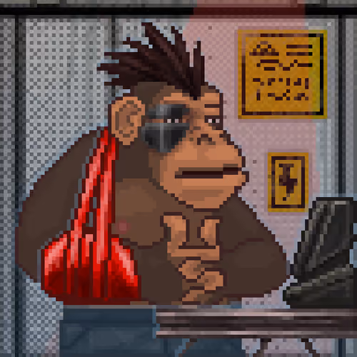 Cyberpunk Ape Executives #325