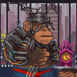 Cyberpunk Ape Executives #316