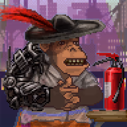 Cyberpunk Ape Executives #76