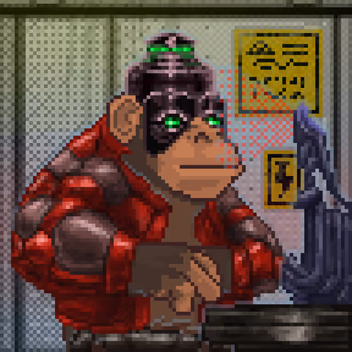 Cyberpunk Ape Executives #655