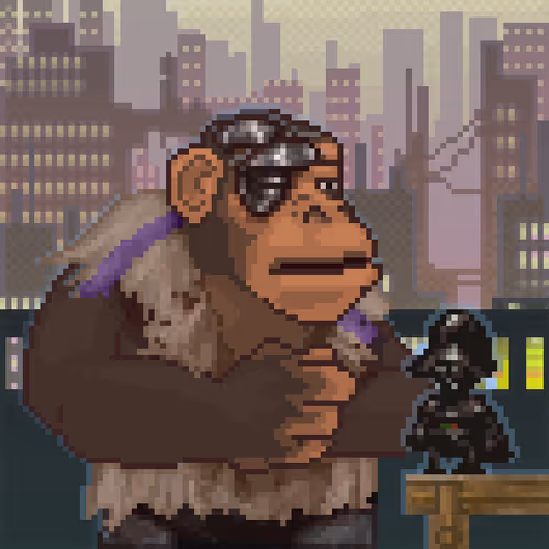 Cyberpunk Ape Executives #116